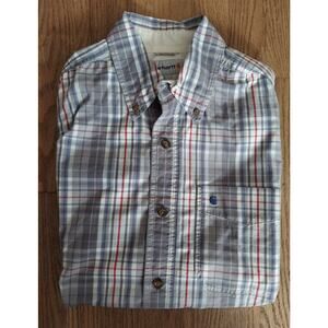 Carhartt Shirt Men's Small Relaxed Fit Short Sleeve Button Up Plaid original fit